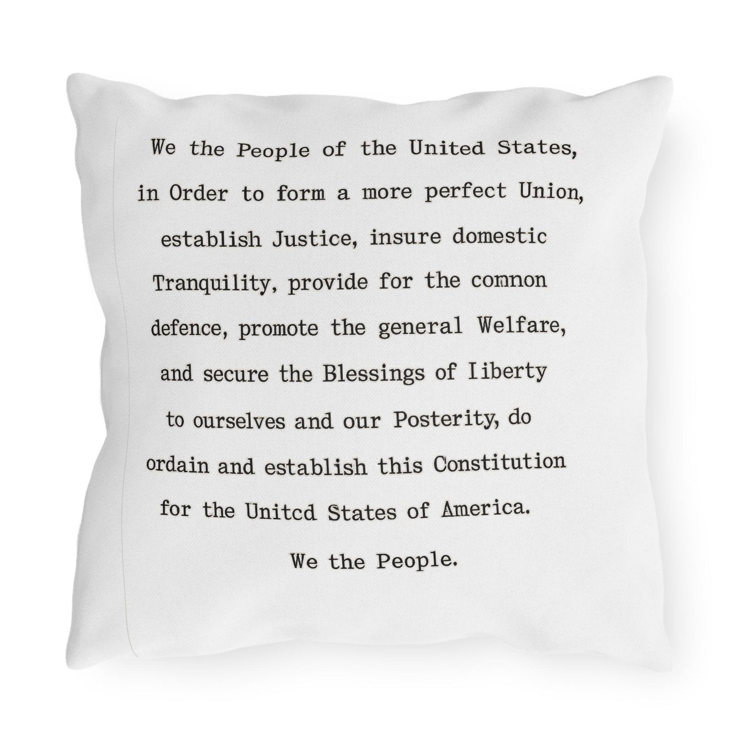 America 250 Patriotic Throw Pillow | Outdoor Pillows