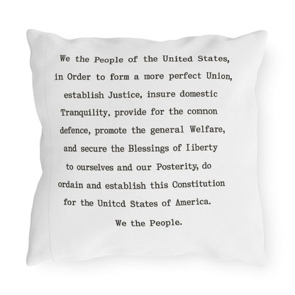 America 250 Patriotic Throw Pillow | Outdoor Pillows