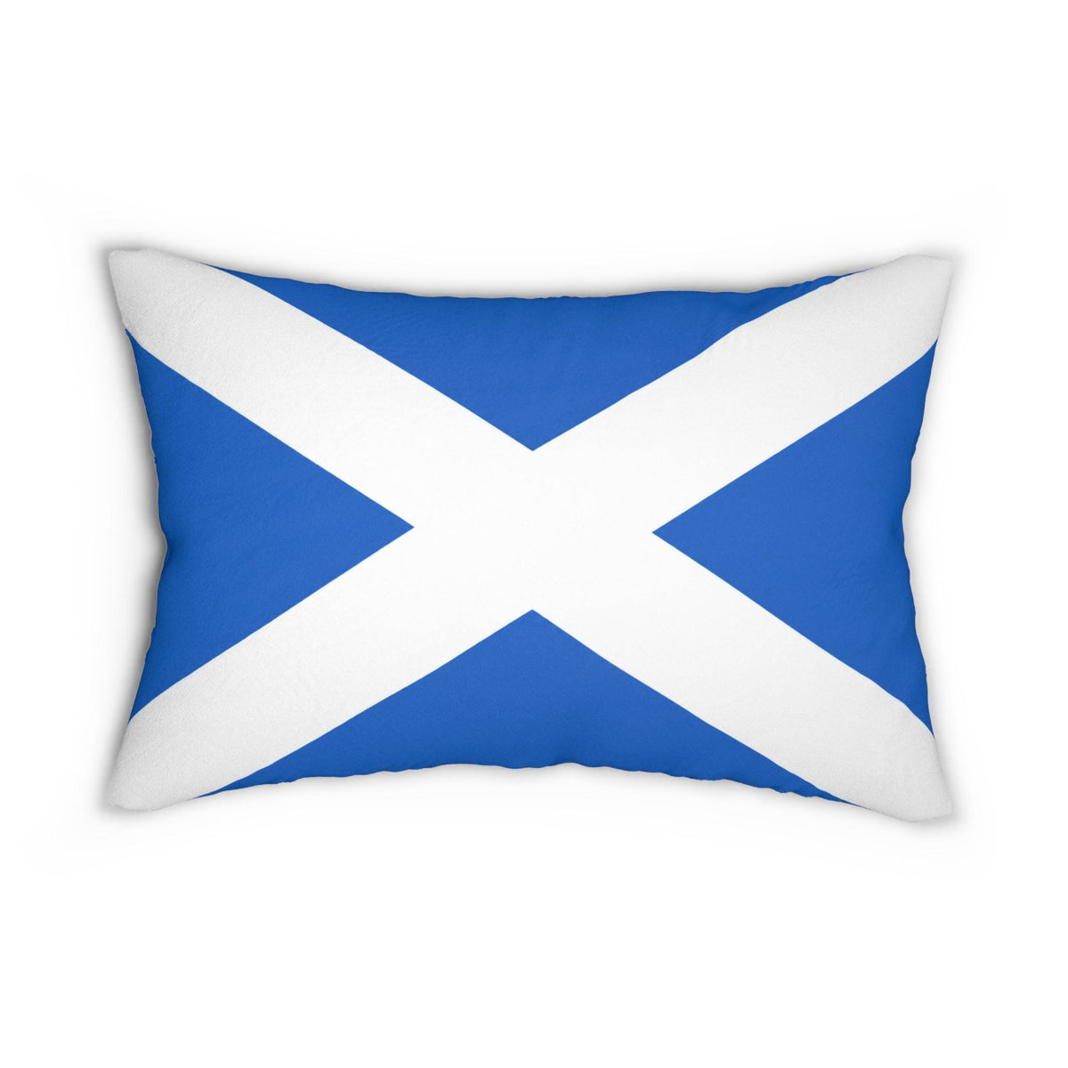 Scotland Saltire Flag Lumbar Pillow