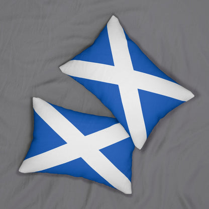 Scotland Saltire Flag Lumbar Pillow