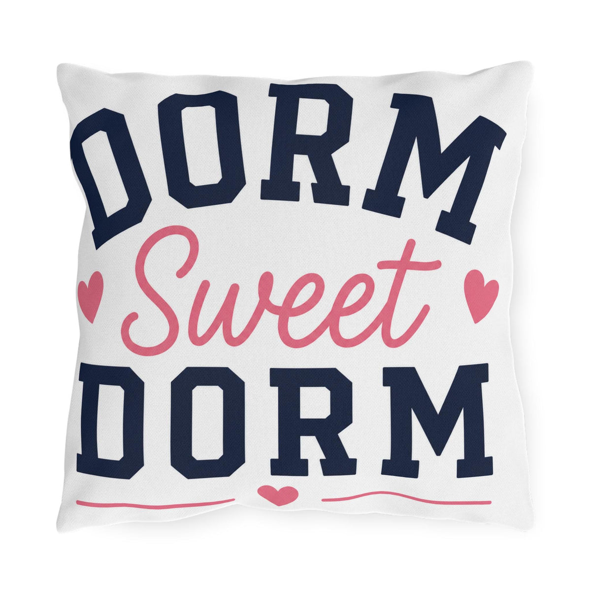 Dorm Sweet Dorm throw pillow | College Era decorative pillow