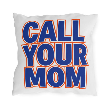 Go To Class | Outdoor Pillow, Call Your Mom Typography Cushion