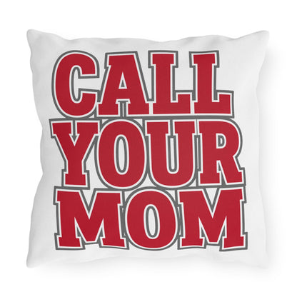 Bold Red Lettering 'GO TO CLASS' Pillow | Outdoor Pillow