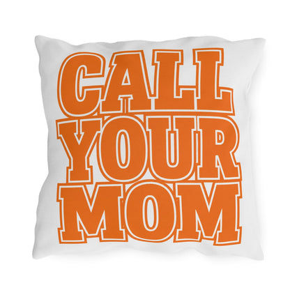 Go To Class | Outdoor Pillow, Call Your Mom Typography Cushion