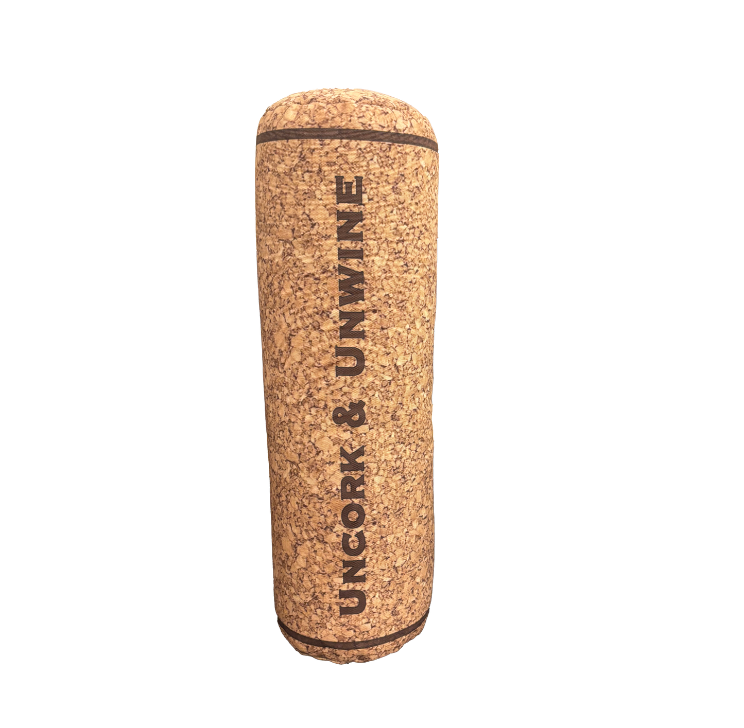 Uncork & Unwine wine cork shape pillow
